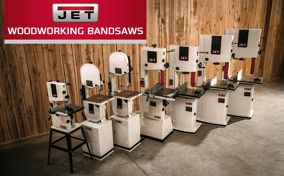 JET Woodworking Bandsaws