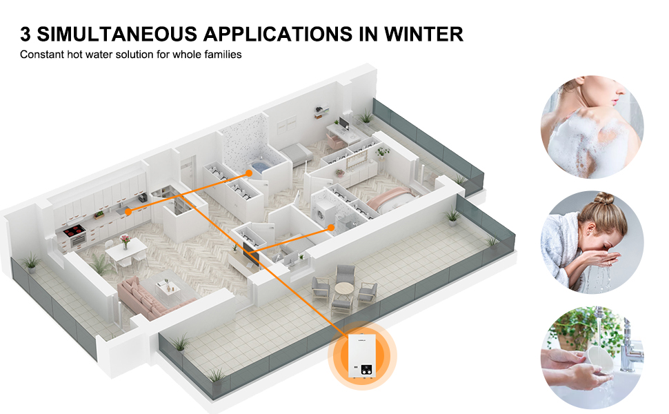 natural gas tankless water heater