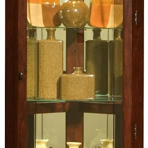 Mirrored Curio,Corner Curio,Sliding Door Curio,Curio Console,Display Case,Living Room Furniture