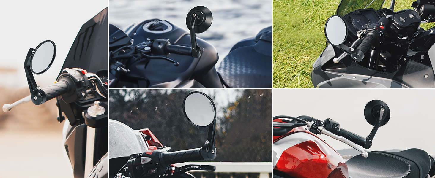 Motorcycle Rearview Mirrors