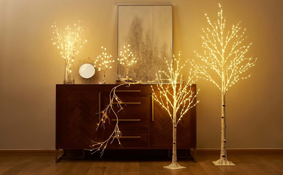 Lighted Trees