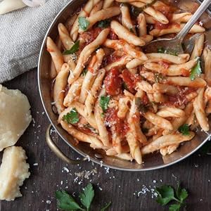 Italian fusilli pasta