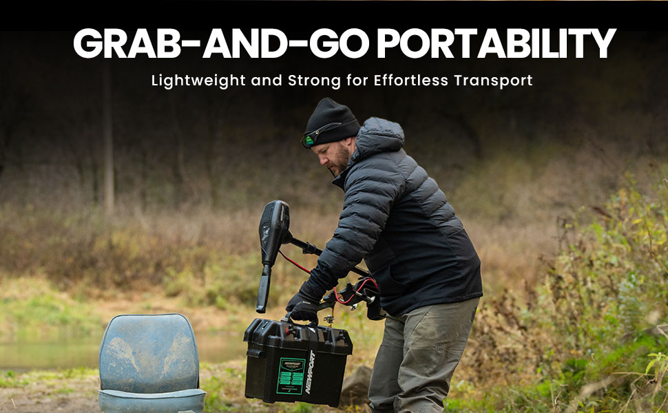 Newport Smart Battery Box with Grab and Go Portability