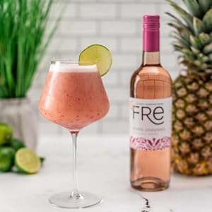 Sutter Home Fre White Zinfandel with frozen drink