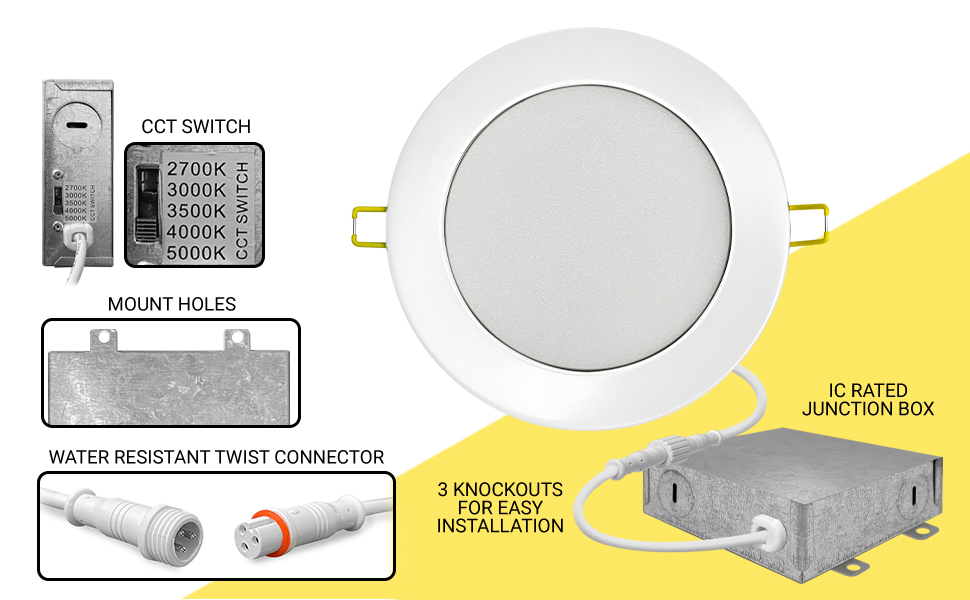 canless recessed led light