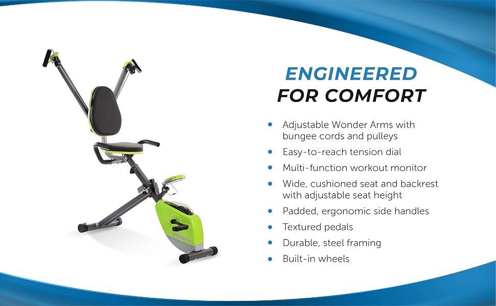 Stamina, portable bike exercise bike indoor