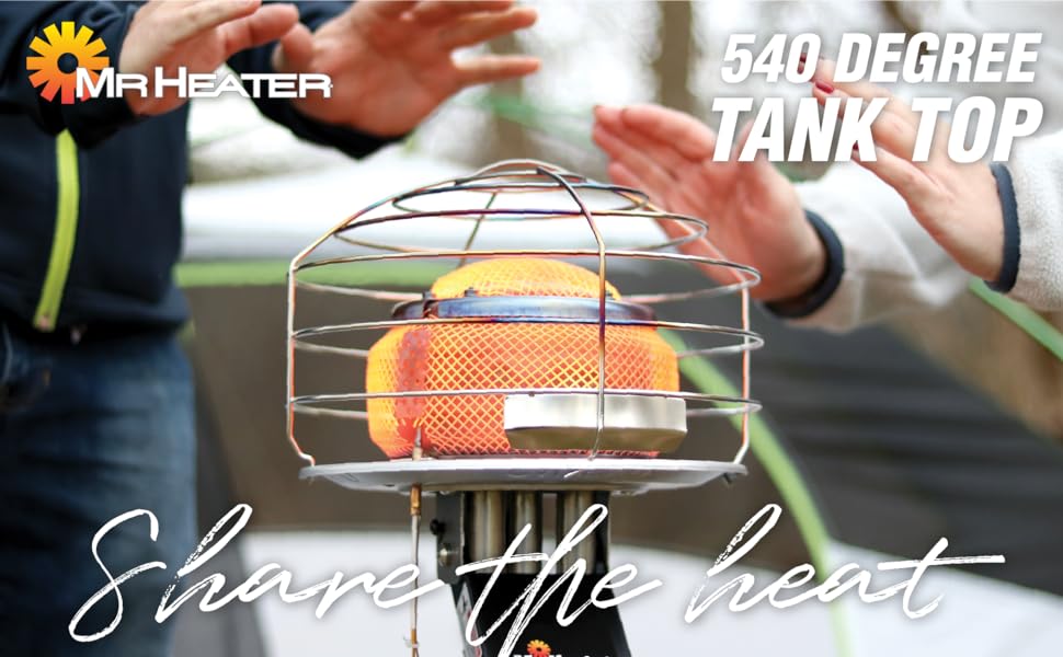540 Tank Top, tank top heater, portable heater, outdoor heater