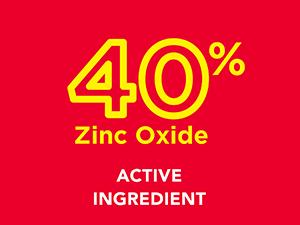 40% Zinc Oxide