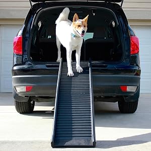 dog ramp folding portable pet ramp non slip car suv couch bed senior small