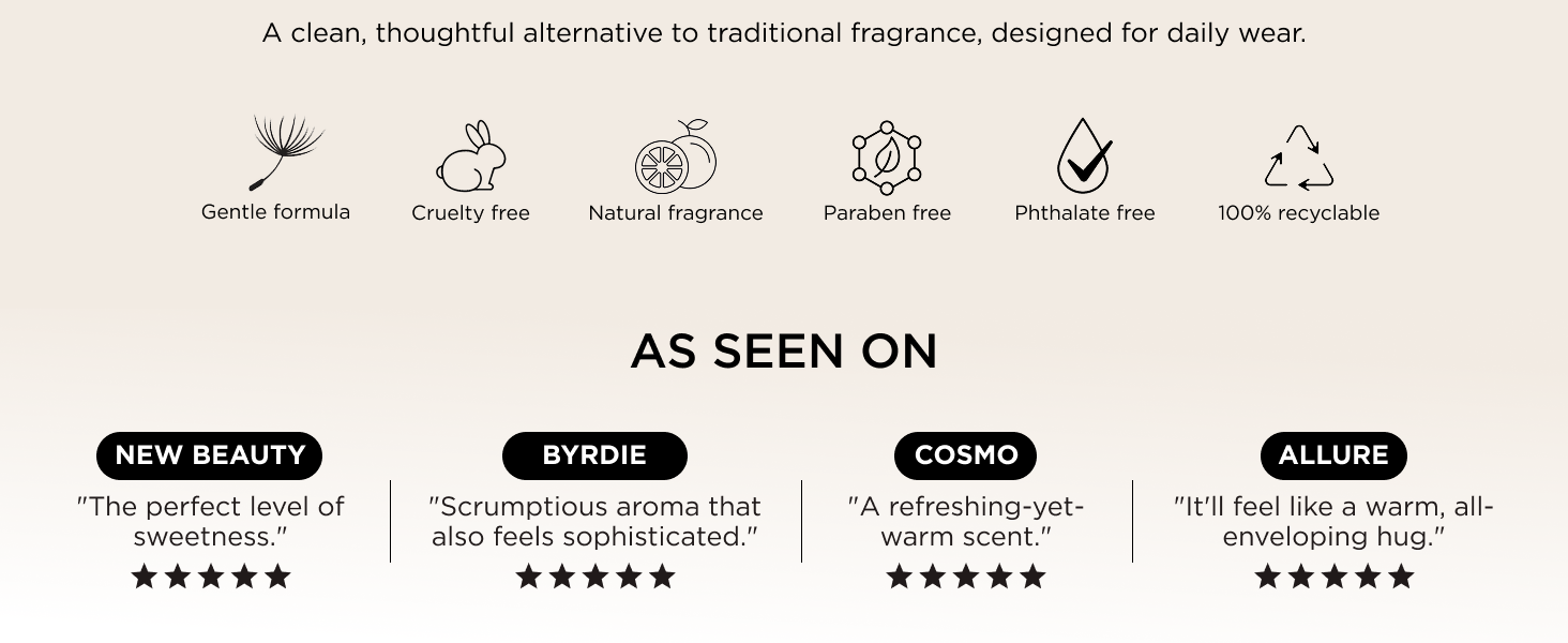 Lavanila Pure Vanilla healthy fragrance clean natural perfume women sensitive skin