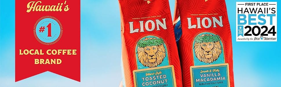 Hawaii Best coffee Lion 2021