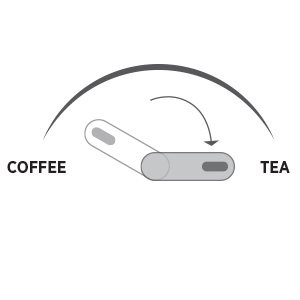 COFFEE POD MACHINE SETTING