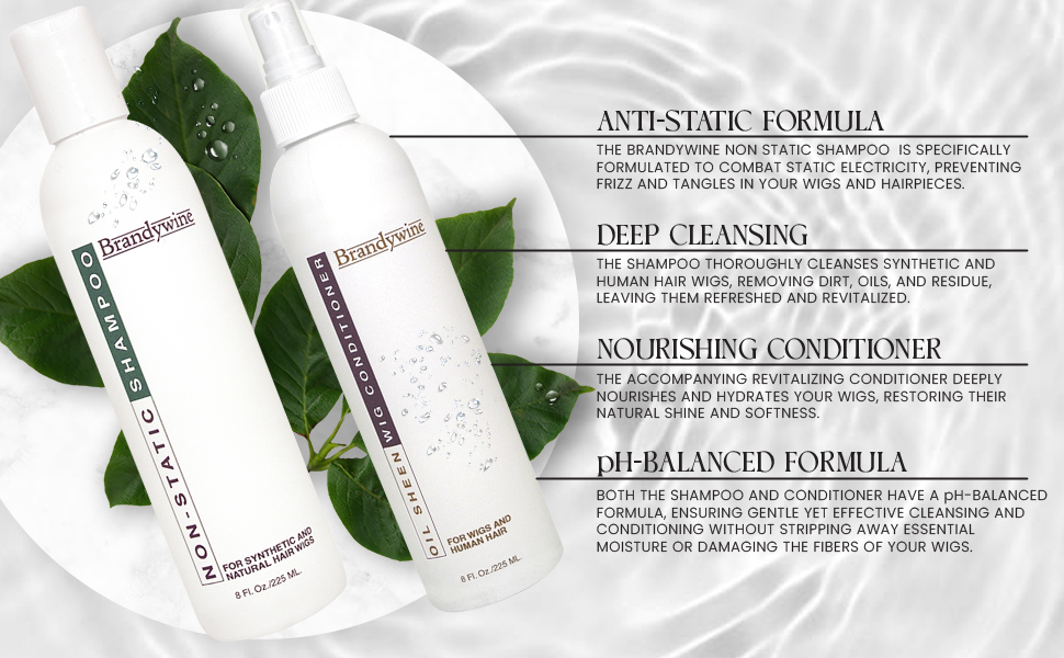 Brandywine Non Static Shampoo &amp;amp; Revitalizing Conditioner