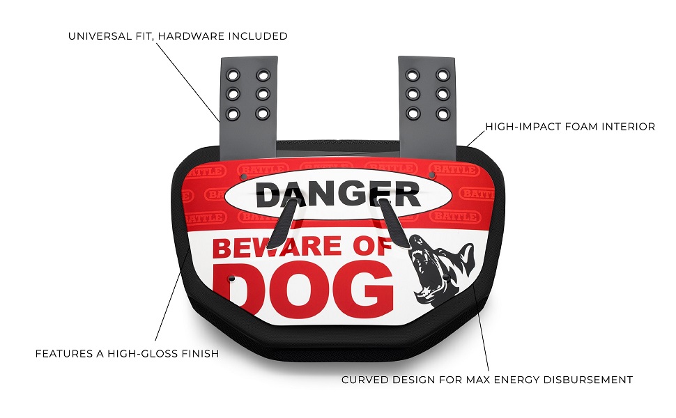 Battle Sports back plate