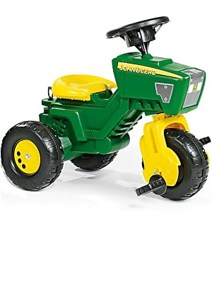 John Deere, Blow mold resin, ride one, high quality, pretend play,