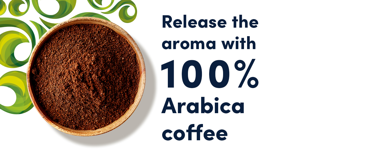 100% Arabica coffee