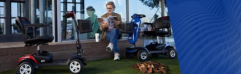 M1 Plus Blue Mobility Scooter