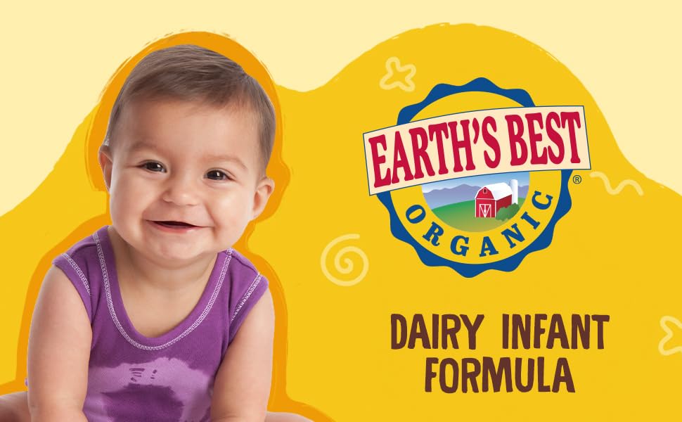 Earth&amp;#39;s best Organic dair infant forumla
