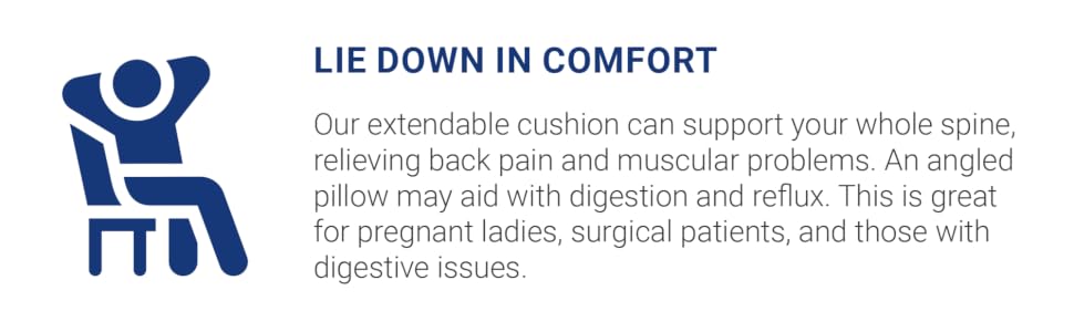 BACKMAX BODY WEDGE CUSHION SET FOM BED PILLOW SUPPORT SYSTEM MULTI FUNCTIONL ERGONOMIC