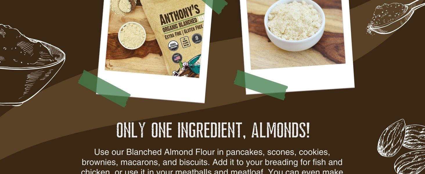 Vegan, Protein, flours, Spices, tea, almond flour, bread flour, cassava flour, gluten free flour