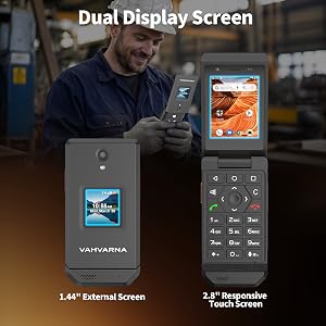 flip phone dual screen