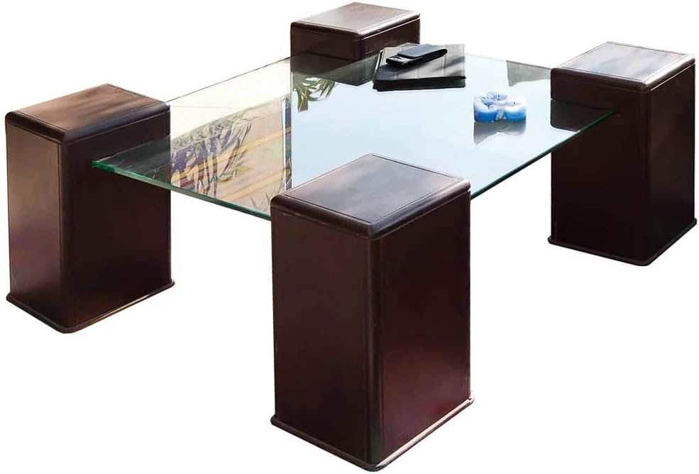 16 inch Square Glass Table Top - Tempered - 1/2" Thick Glass Surface, Safe Beveled Edge, Eased Corners, Multipurpose for Dining Table, Patio, Coffee and End Table