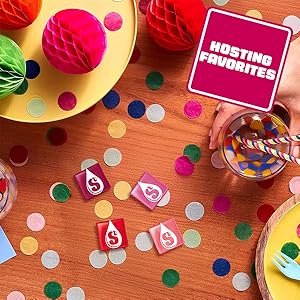 candy bags, candy assortment, party favors