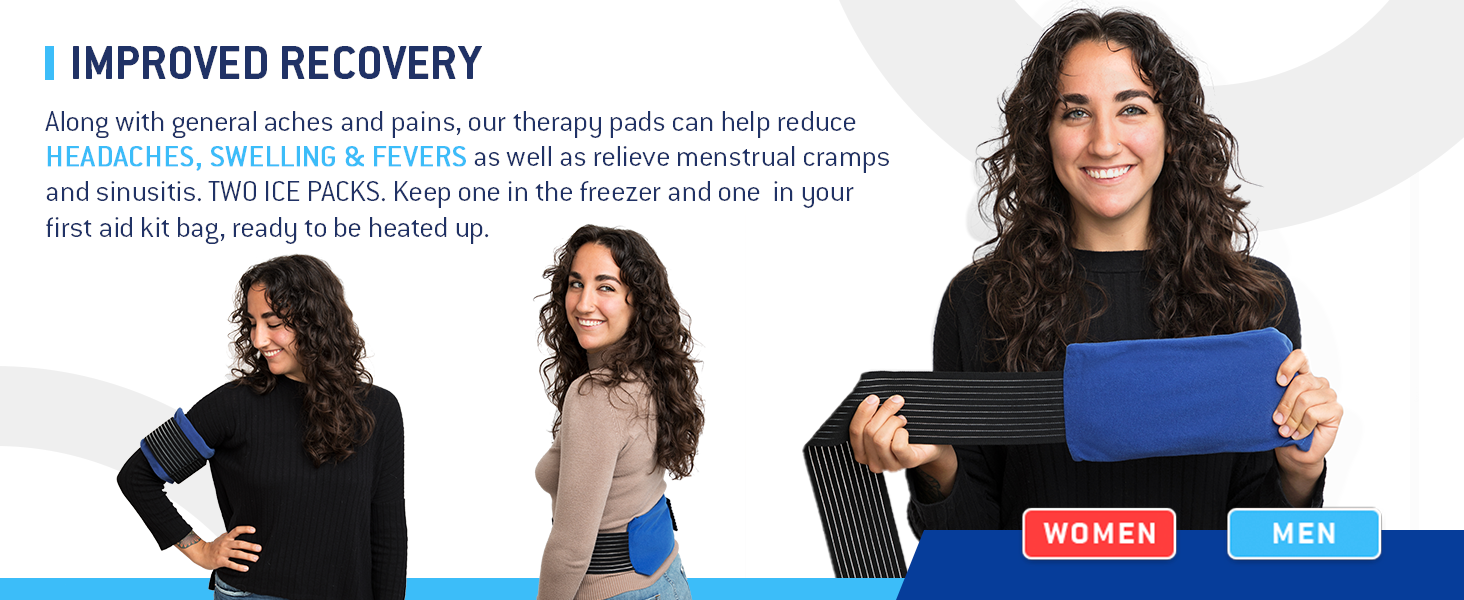 Ice Pack for headaches swelling and fevers
