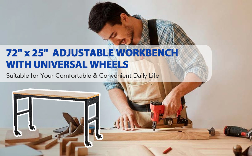 Adjustable Workbench