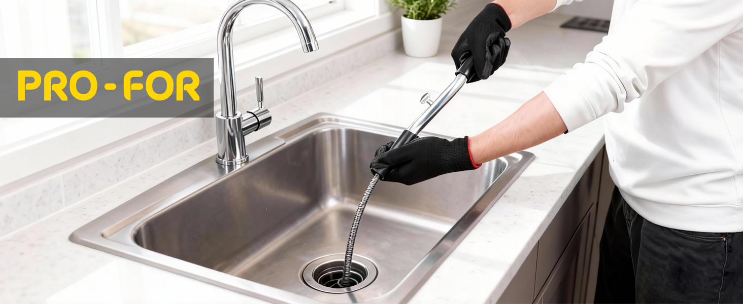 snake for shower drain