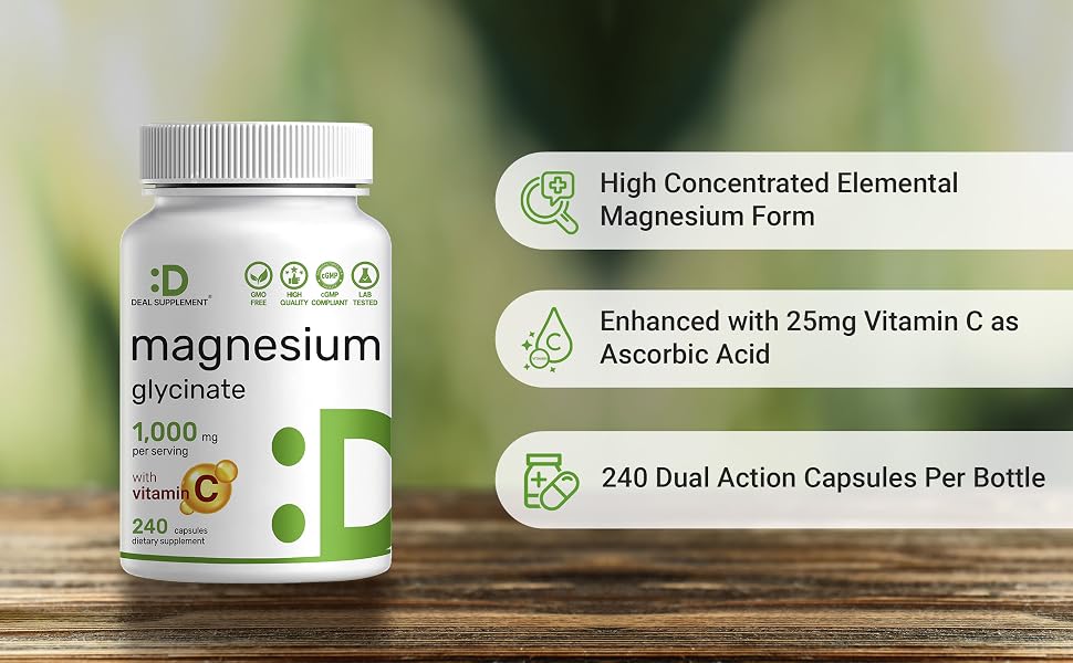 Magnesium Glycinate with Vitamin C