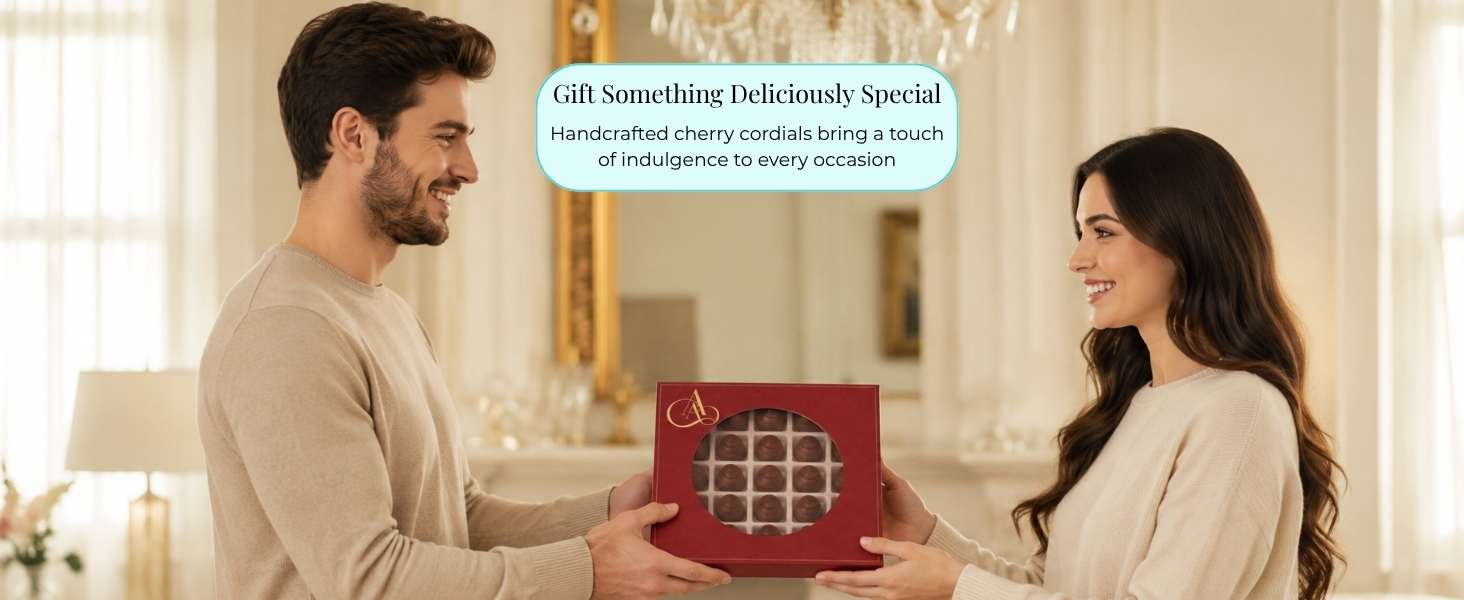 Andy Anand Dark Chocolate Cherry Cordials