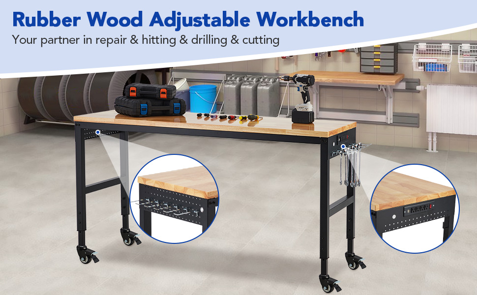 Adjustable Workbench