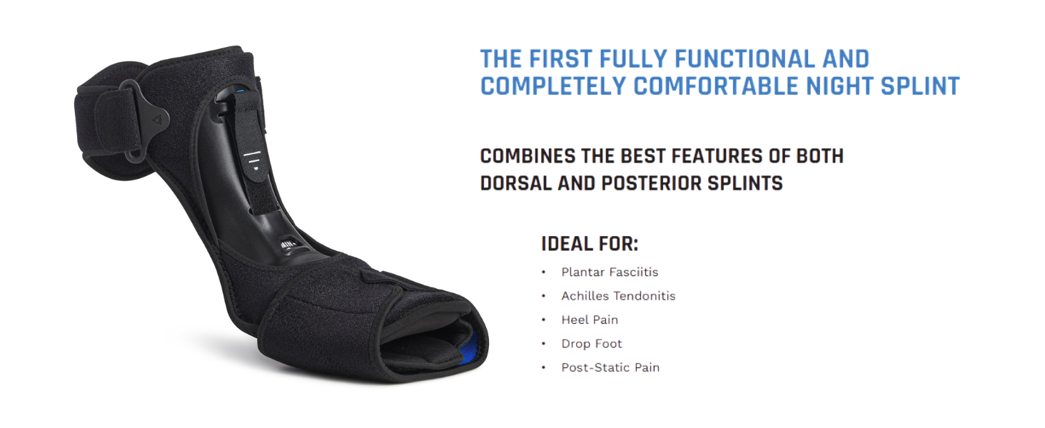 functional and comfortable night splint