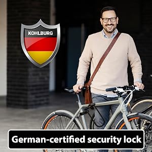 u-lock with bracket, high security lock