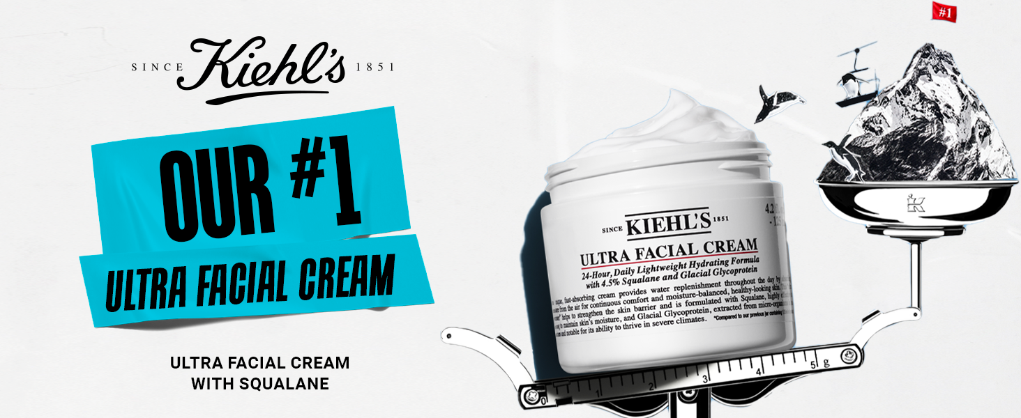 ultra facial cream moisturizer for men women unisex refillable bottle travel size squalane gift