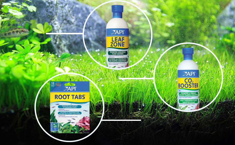 api plant leaf zone root tabs co2 booster fertilizer planted aquarium aquatic plants