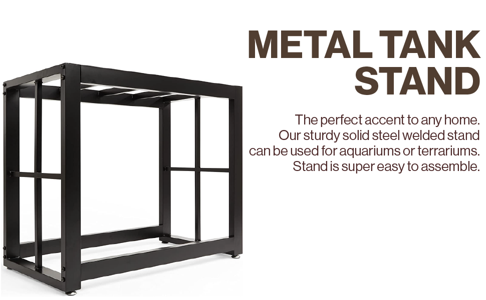 Petco Brand - Imagitarium Brooklyn Metal Tank Stand, 40 Gallons