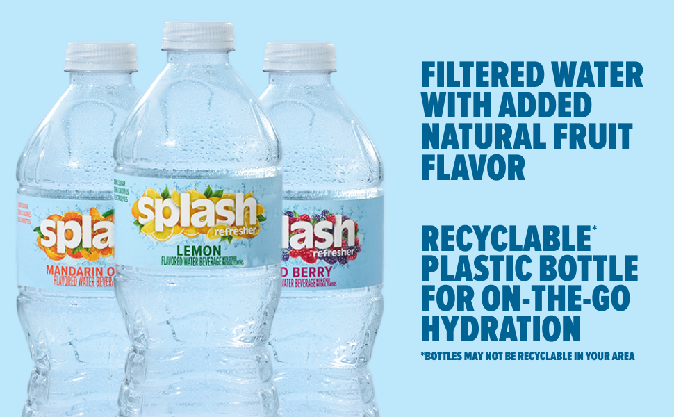 enhancer splash grapefruit clear calorie can pop healthy case kiwi gallon agua flavors foods snapple