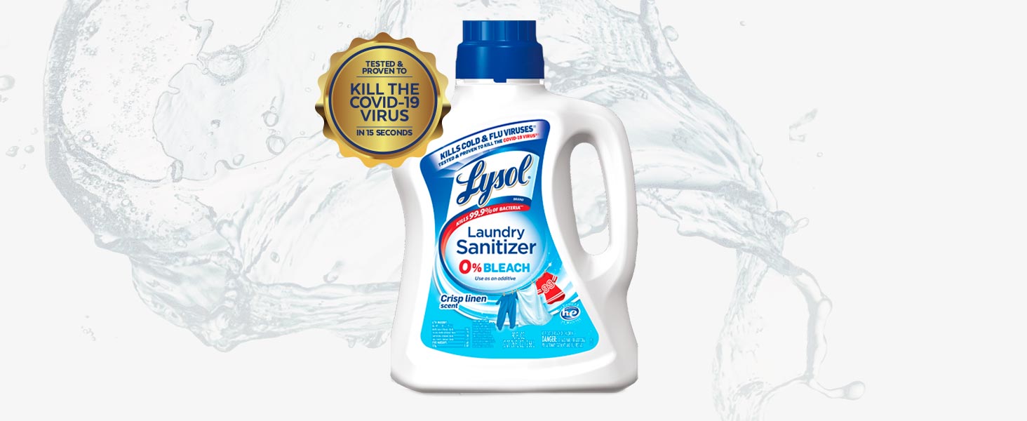 Lysol Laundry Sanitizer Crisp Linen 90oz
