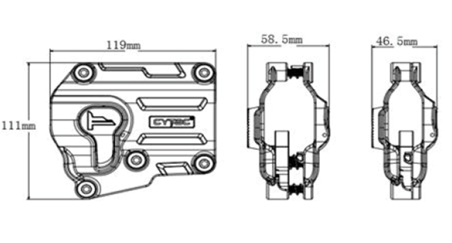 mega fit holster size