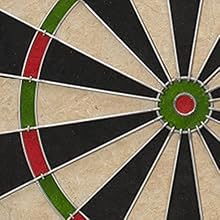 Complete darts starter kit with throw line marker, measuring tape, game manual, and 3 darts