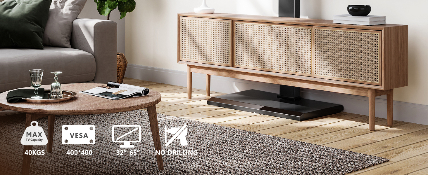 metal base tv stand for living room