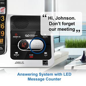 BL102,BL102-2,BL102-3,BL102-4,BL102-5, AT&amp;amp;T, Cordless Phone, Answering System, LED Message Counter