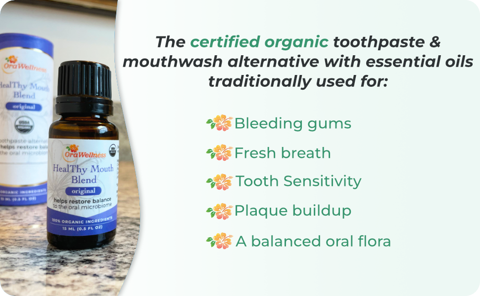 The certified organic toothpaste &amp; mouthwash alternative
