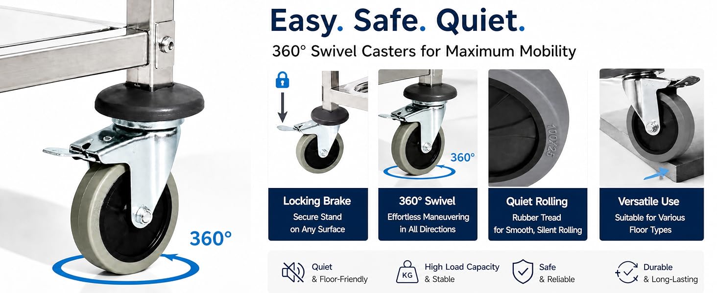 Lightweight. Safe. Quiet.