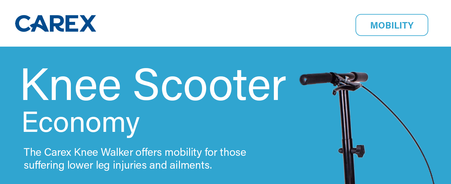 Carex Economy Knee Scooter