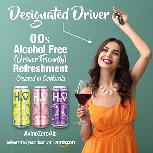 H2O Sonoma Soft Seltzer with Zero Alcohol