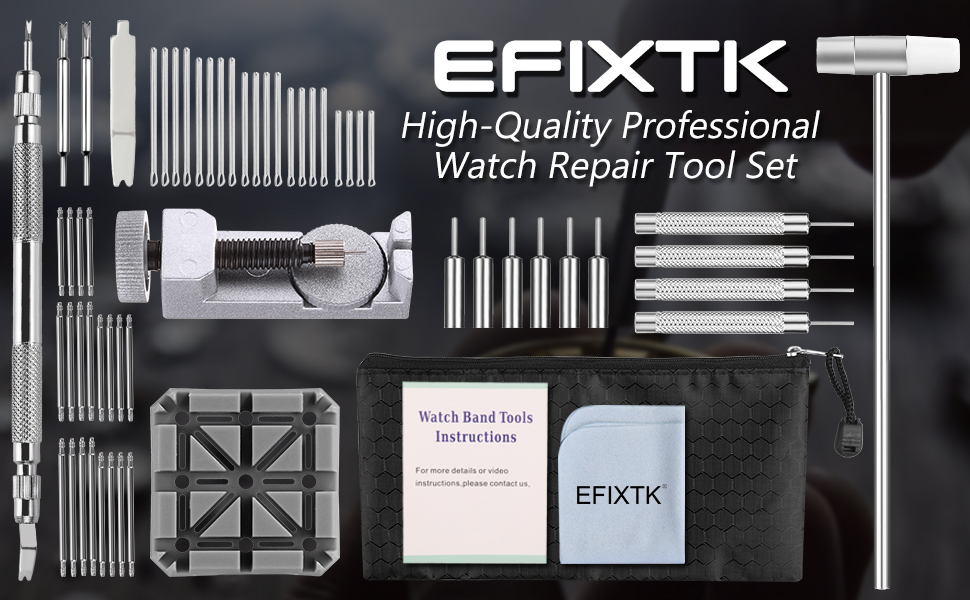 high-quality professional watch repair tool set