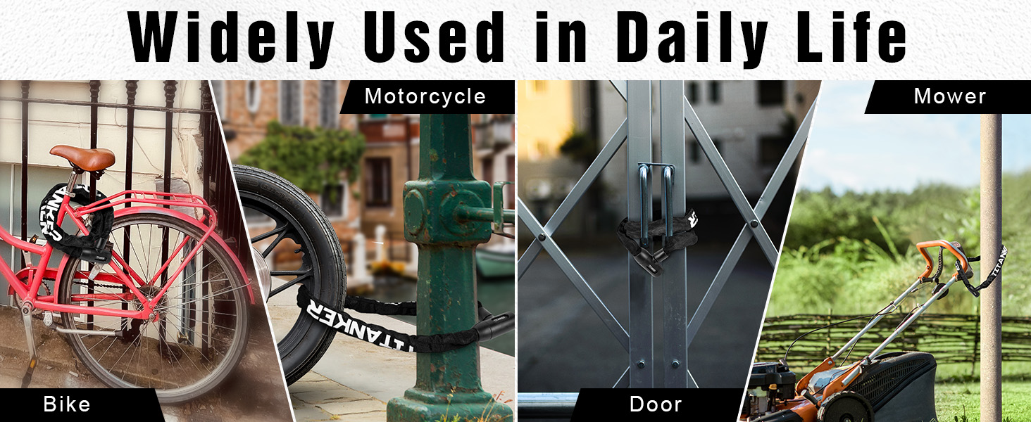 motorcycle chain lock
